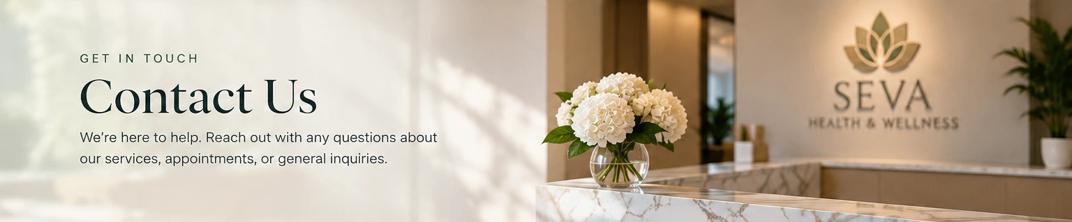 Contact Us. We are here to help. Reach out with any questions about our services, appointments, or general inquiries.